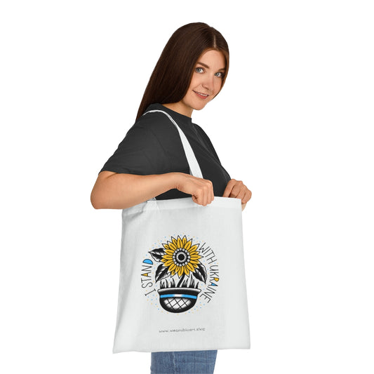 A Seed of Hope for Ukraine - Cotton Tote