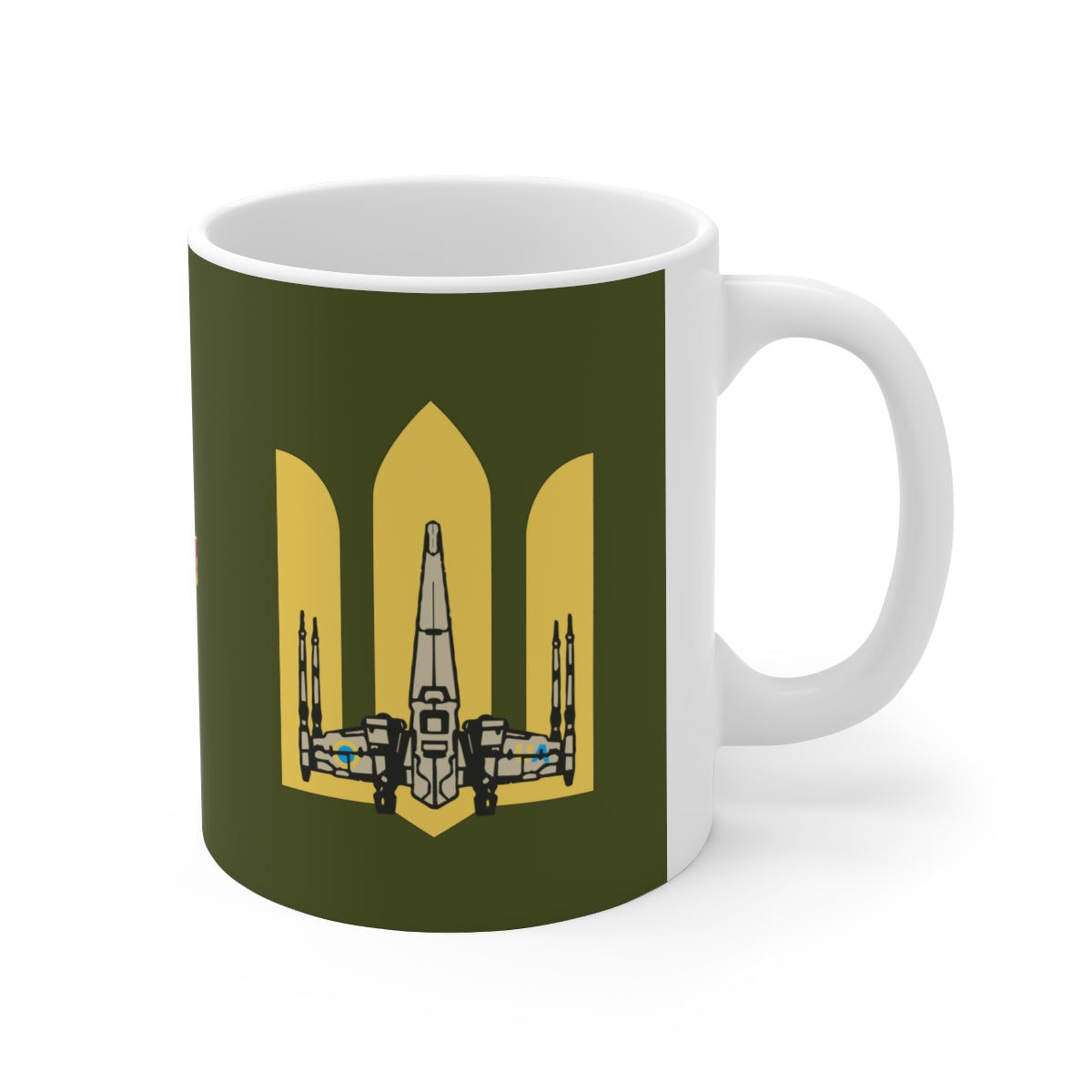 Zelenskyy Replica Star Wars X-Wing - Ceramic Coffee Cups, 11oz, 15oz